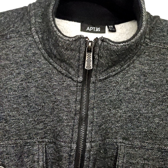 APT. 9 Jacket Size 2XL Tall Black Marble Men's - Picture 3 of 9